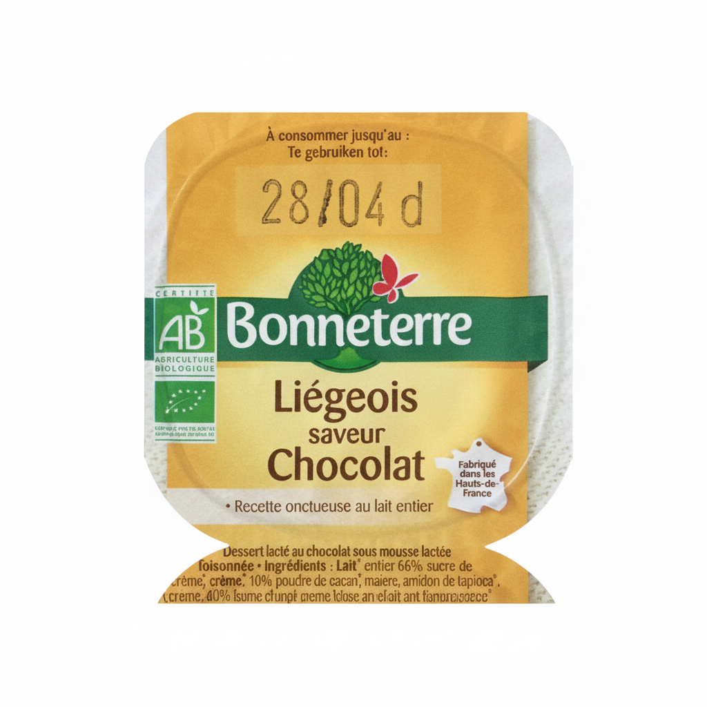 Liegeois chocolat - 4x100 gr