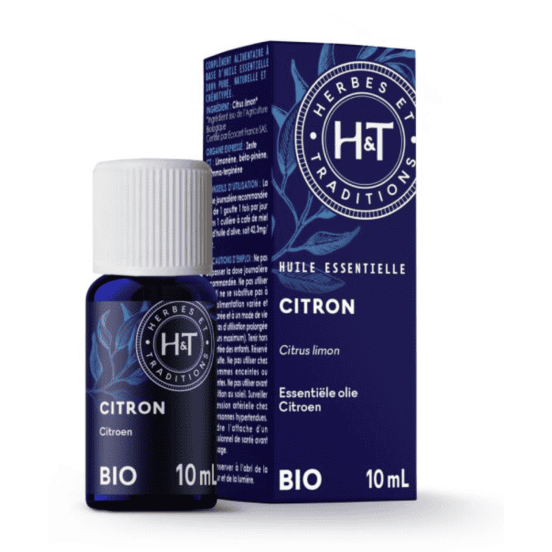 HERBES ET TRADITIONS -- Huile essentielle citron 10ml